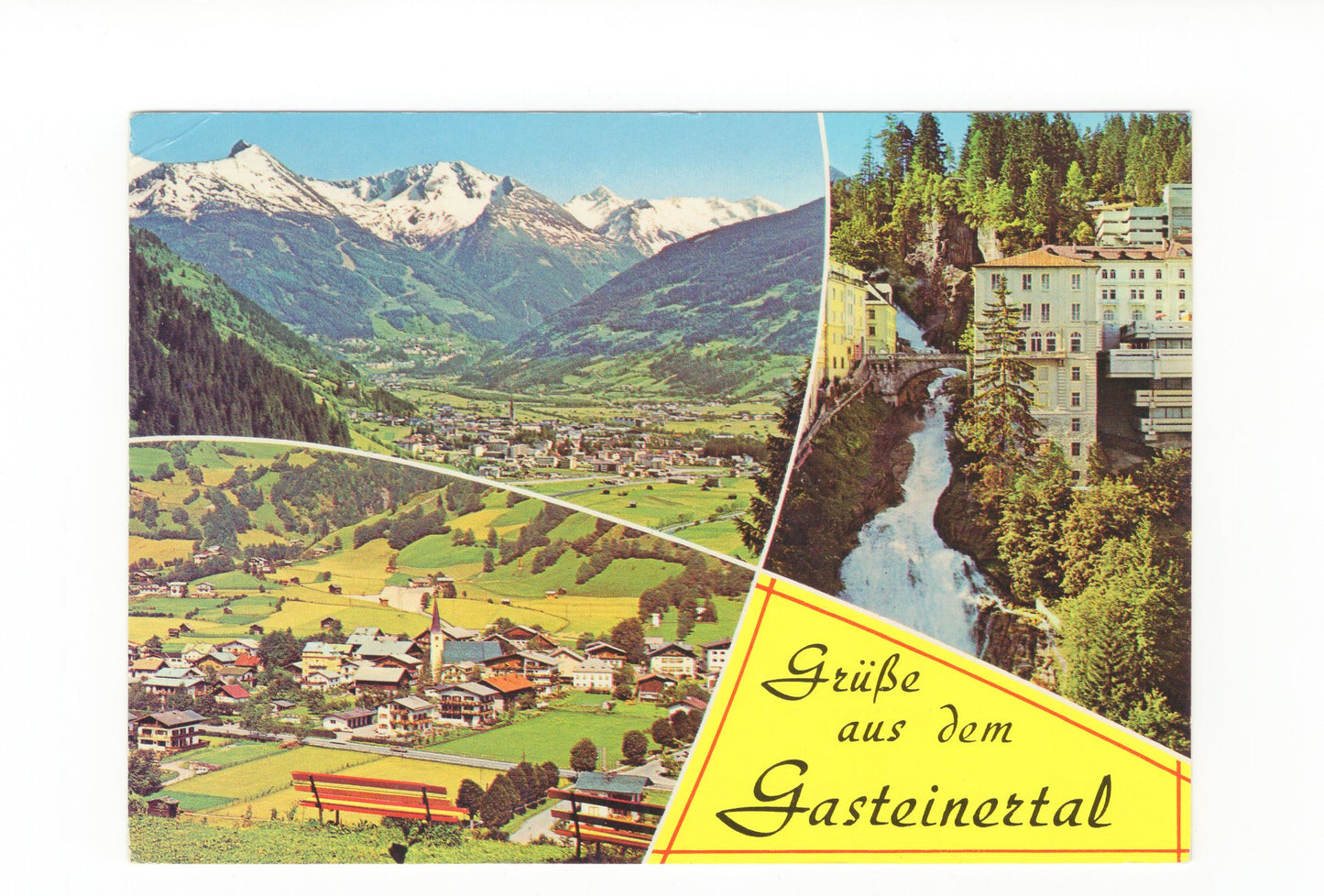 Ansichtskarte Bad Hofgastein - Dorfgastein - Badgastein / Österreich