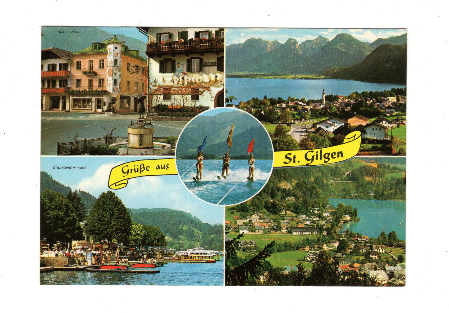 Ansichtskarte St. Gilgen Wolfgangsee / Salzkammergut / Österreich
