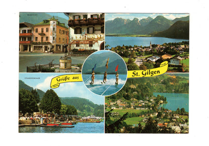 Ansichtskarte St. Gilgen Wolfgangsee / Salzkammergut / Österreich