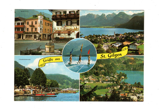 Ansichtskarte St. Gilgen Wolfgangsee / Salzkammergut / Österreich