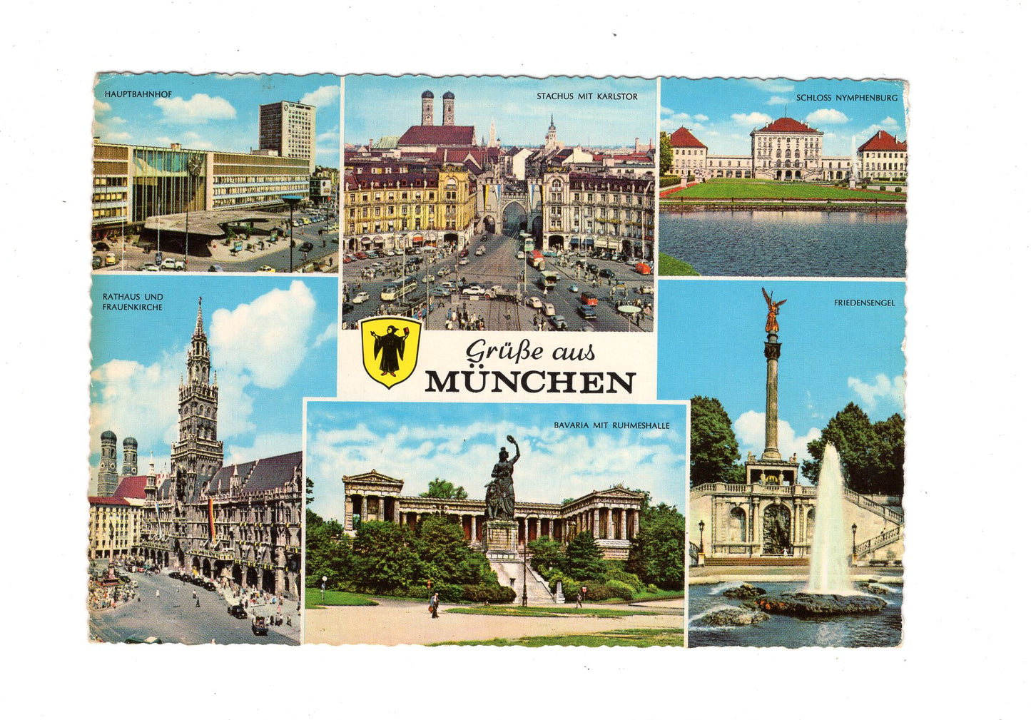 Ansichtskarte München / Stachus mit Karlstor +++ / G1-52