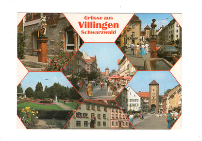 Ansichtskarte Grüße aus Villingen / Schwarzwald / G1-68