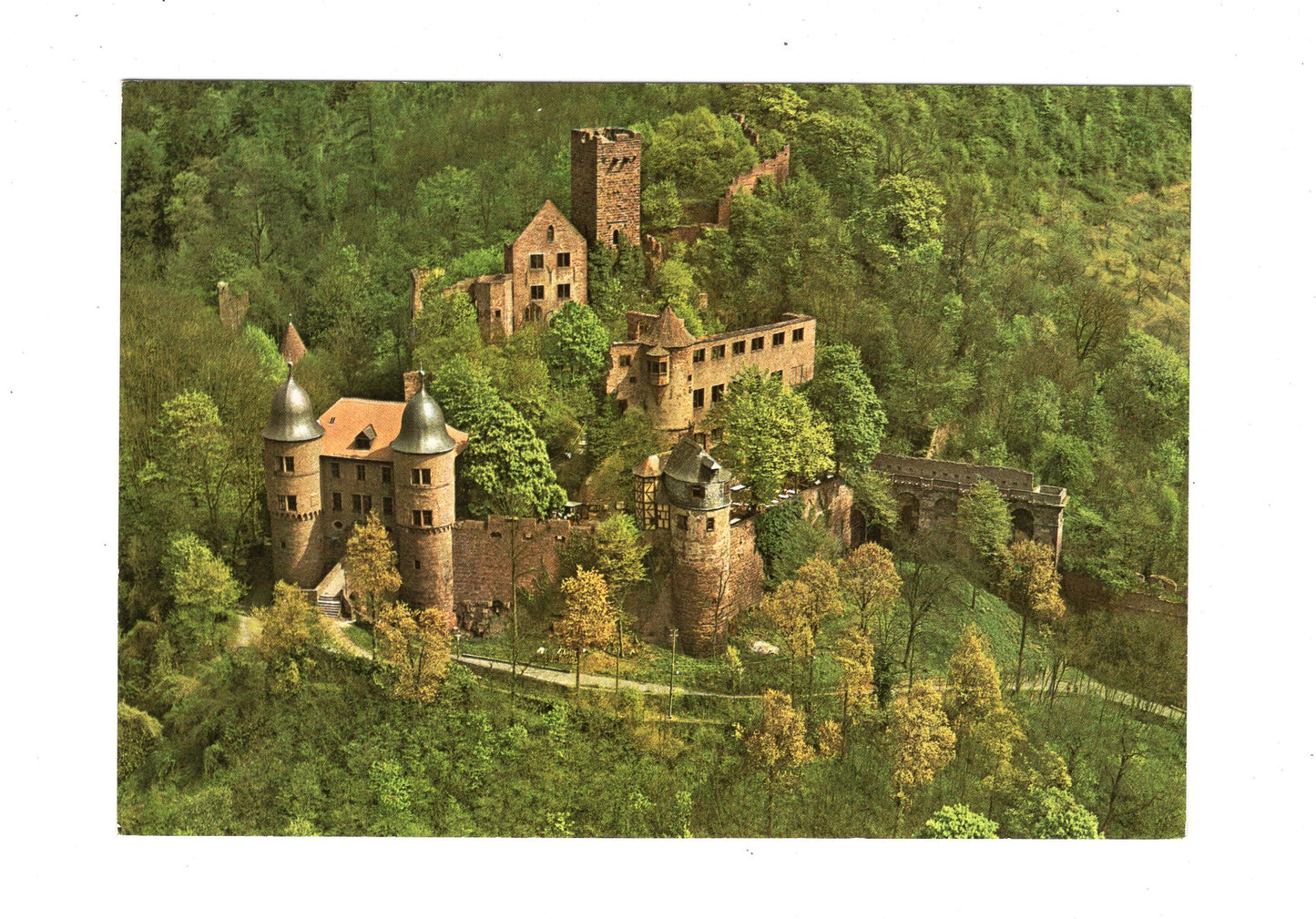 Ansichtskarte Wertheim am Main / Schloss