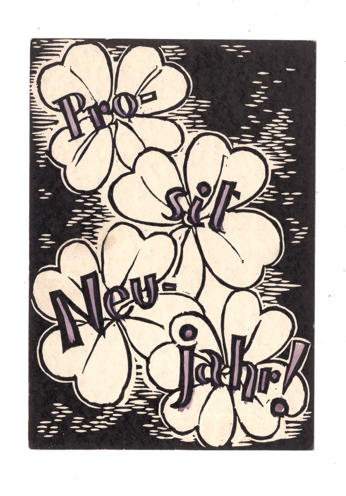 Ansichtskarte Feiertage / Frohes neues Jahr / K1-70