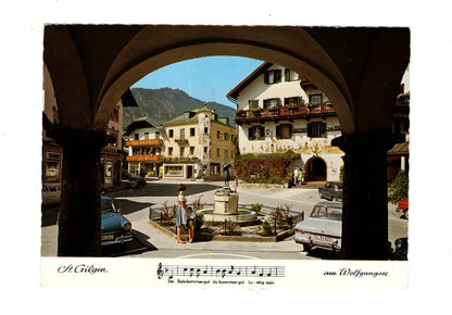 Ansichtskarte St. Gilgen Wolfgangsee / Salzkammergut / Österreich