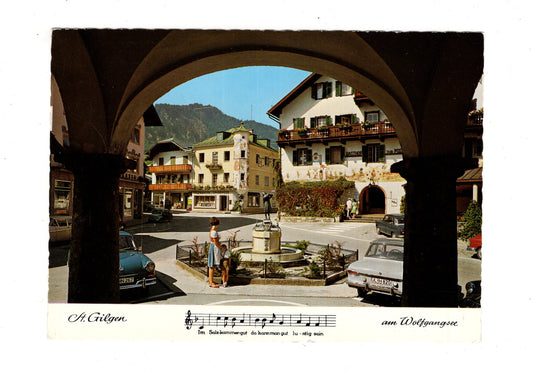 Ansichtskarte St. Gilgen Wolfgangsee / Salzkammergut / Österreich