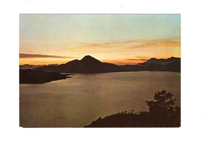 Ansichtskarte Atardecer Lago Atitlan / Guatemala