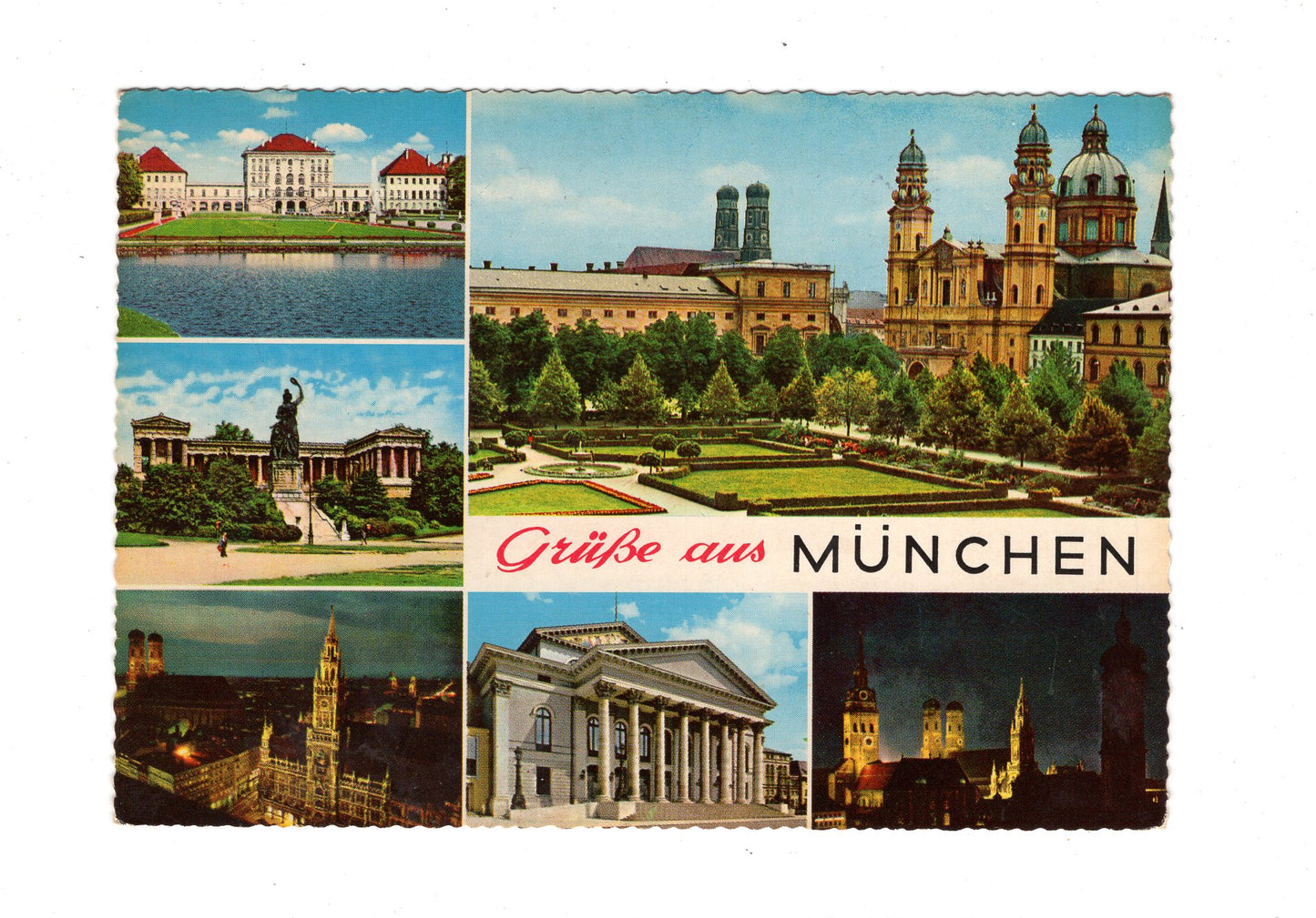 Ansichtskarte Grüße aus München / G1-52