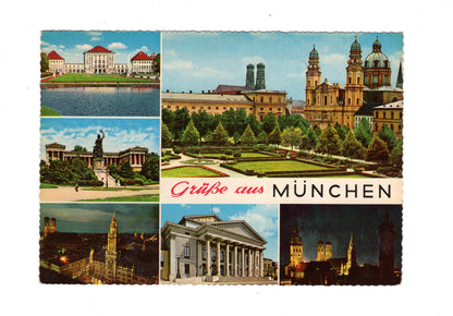 Ansichtskarte Grüße aus München / G1-52