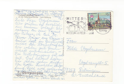Ansichtskarte Mittersill / Salzburger Land / Österreich