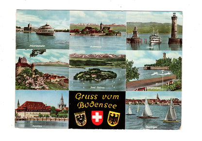 Ansichtskarte Bodensee / Wasserburg / Insel Mainau +++ / K1-52