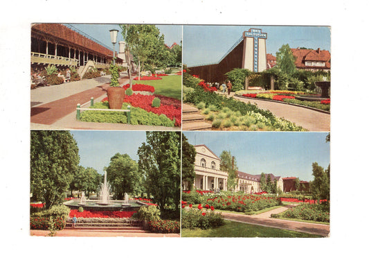 Ansichtskarte Bad Salzuflen / Partie im Kurgarten +++ / J1-59