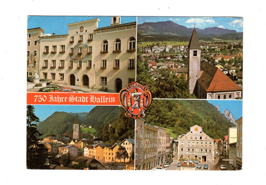 Ansichtskarte 750 Jahre Stadt Hallein / Österreich