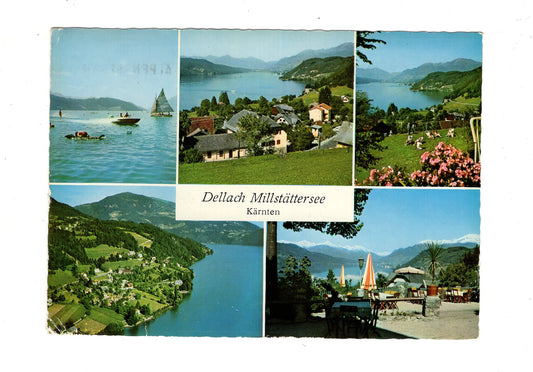 Ansichtskarte Dellach am Millstätter See / Kärnten / Österreich