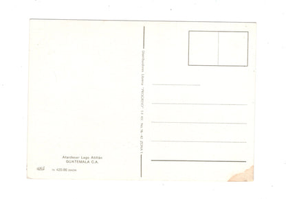 Ansichtskarte Atardecer Lago Atitlan / Guatemala