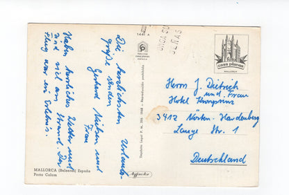 Ansichtskarte Mallorca / Porto Colom / Spanien