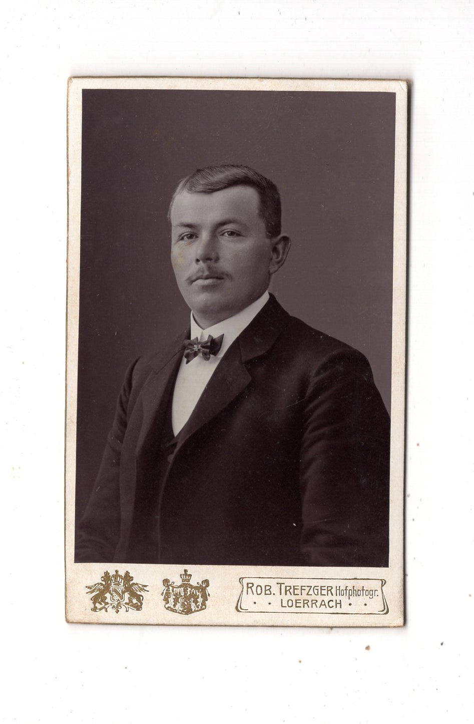 Fotografie Herrenportrait - Lörrach 1900er