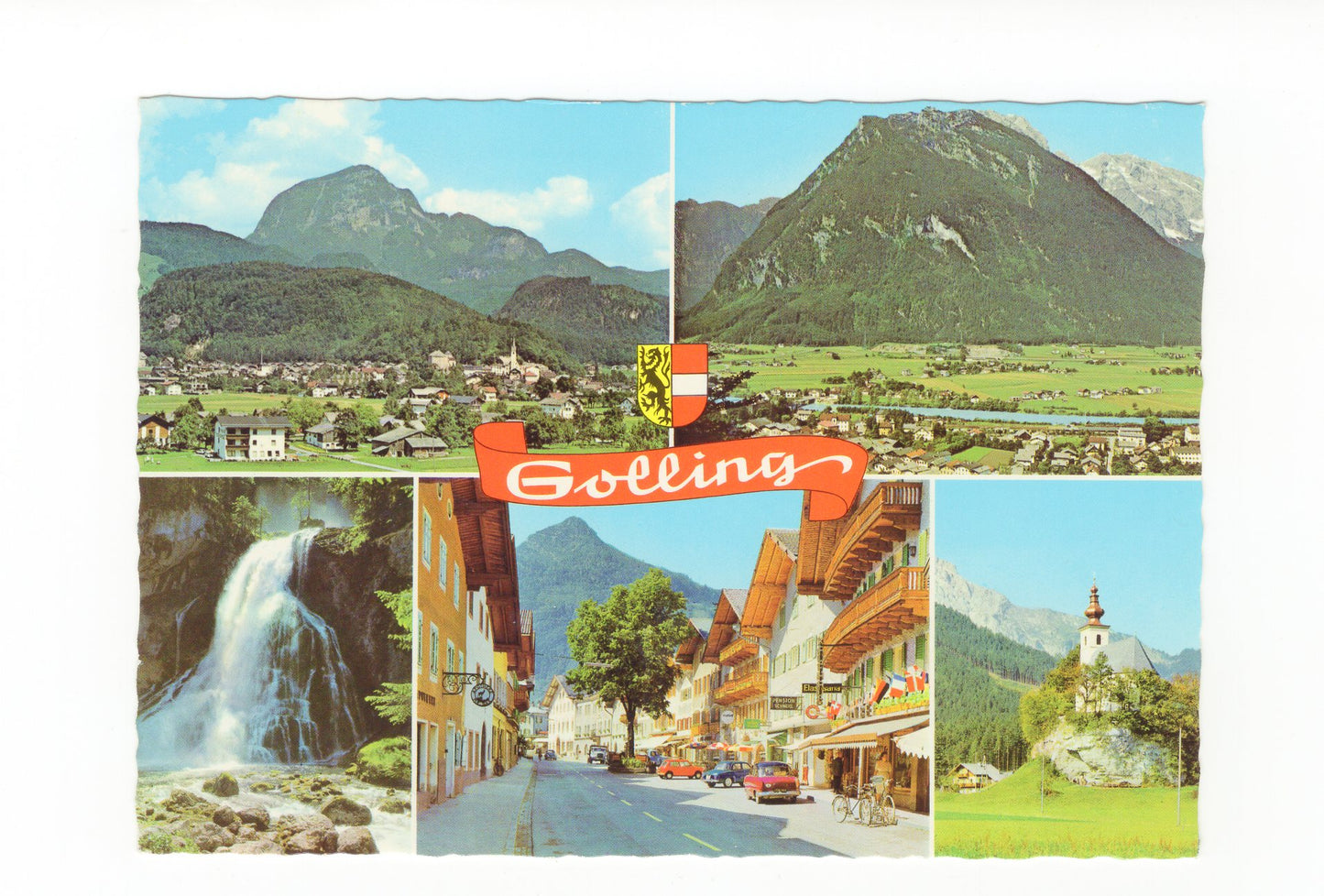 Ansichtskarte Golling / Österreich