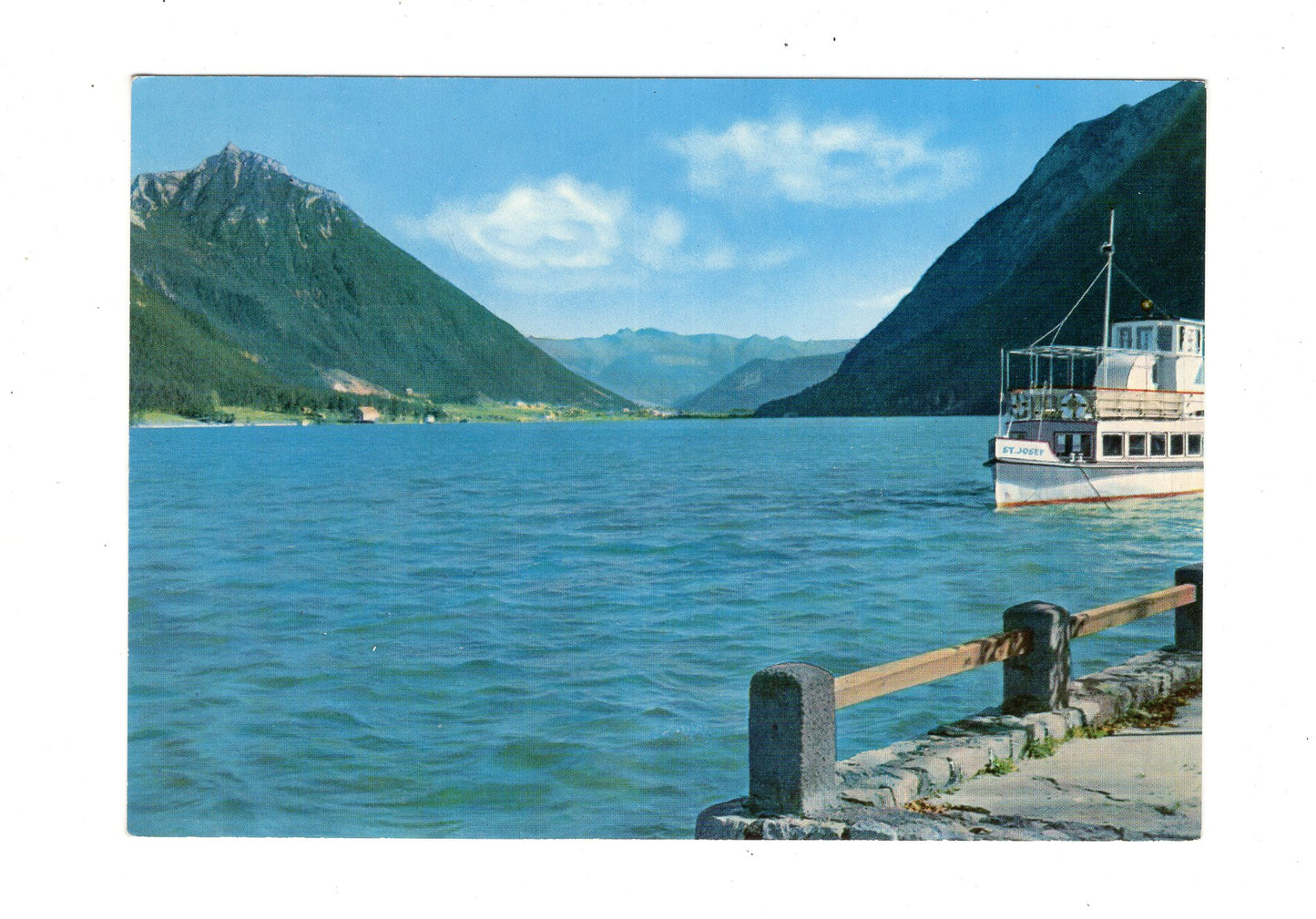 Ansichtskarte Achensee / Zillertaler Berge / Tirol / Österreich