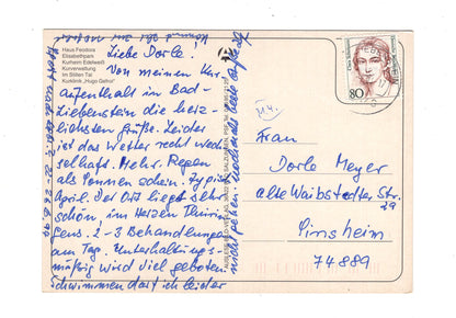Ansichtskarte Bad Liebenstein / Kurheim Edelweiß +++