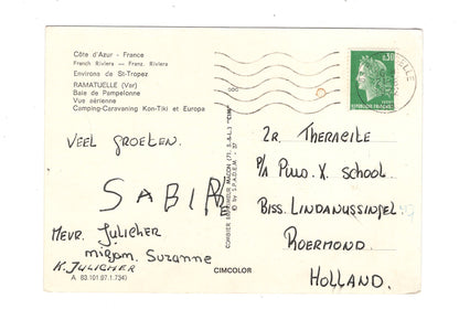 Ansichtskarte Ramatuelle / Frankreich