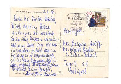Ansichtskarte Bad Kissingen / Wandelhalle