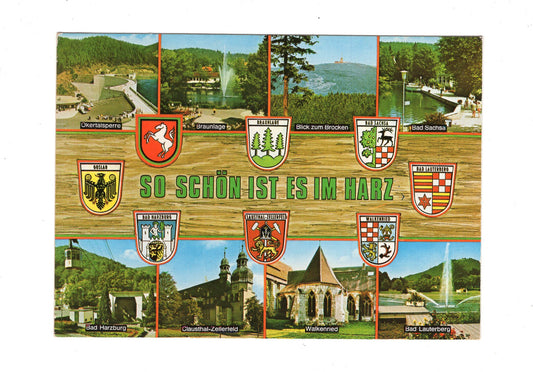 Ansichtskarte Harz / Bad Harzburg / Walkenried +++