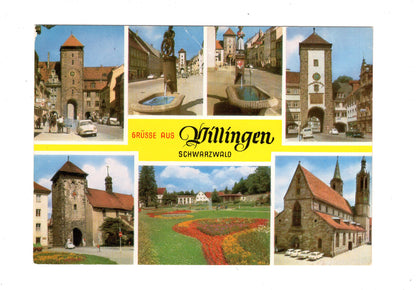 Ansichtskarte Grüße aus Villingen / Schwarzwald / G1-68