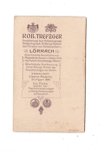 Fotografie Herrenportrait - Lörrach 1900er