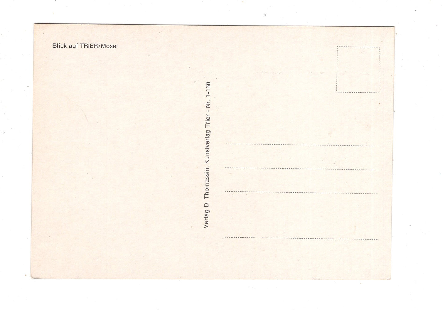 Ansichtskarte Trier an der Mosel / M1-57