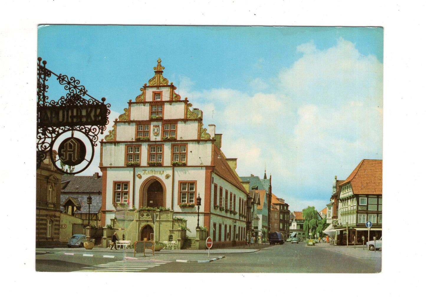 Ansichtskarte Bad Salzuflen / Rathaus / J1-59