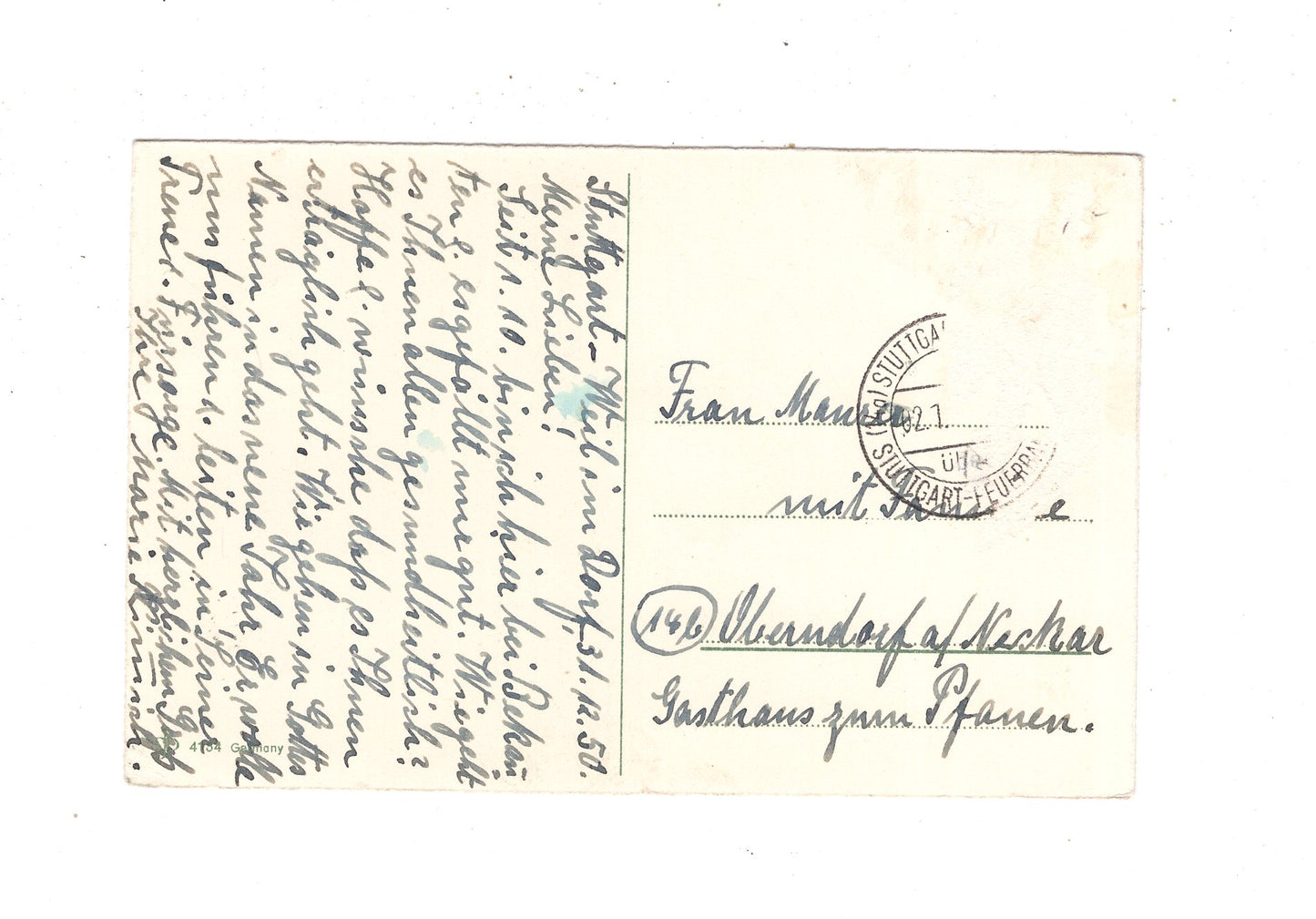 Ansichtskarte Feiertage / Frohes neues Jahr / K1-70