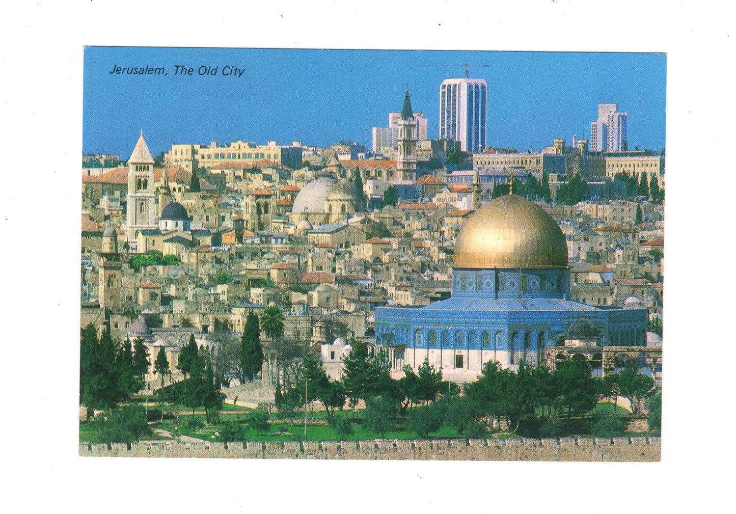 Ansichtskarte Old City / Jerusalem / Israel