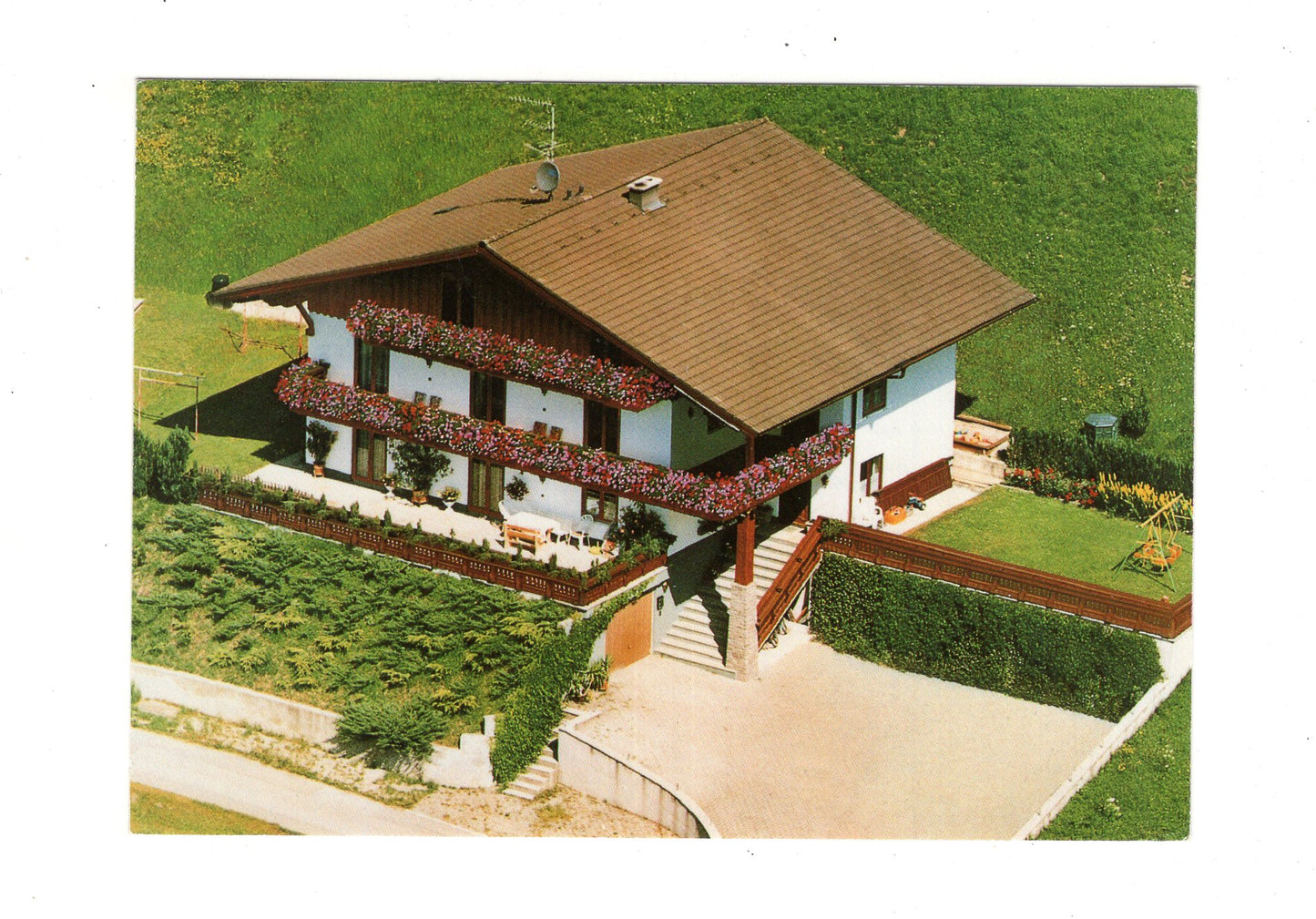 Ansichtskarte Haus J. und Inge Klaushofer / Faistenau bei Salzburg / Österreich