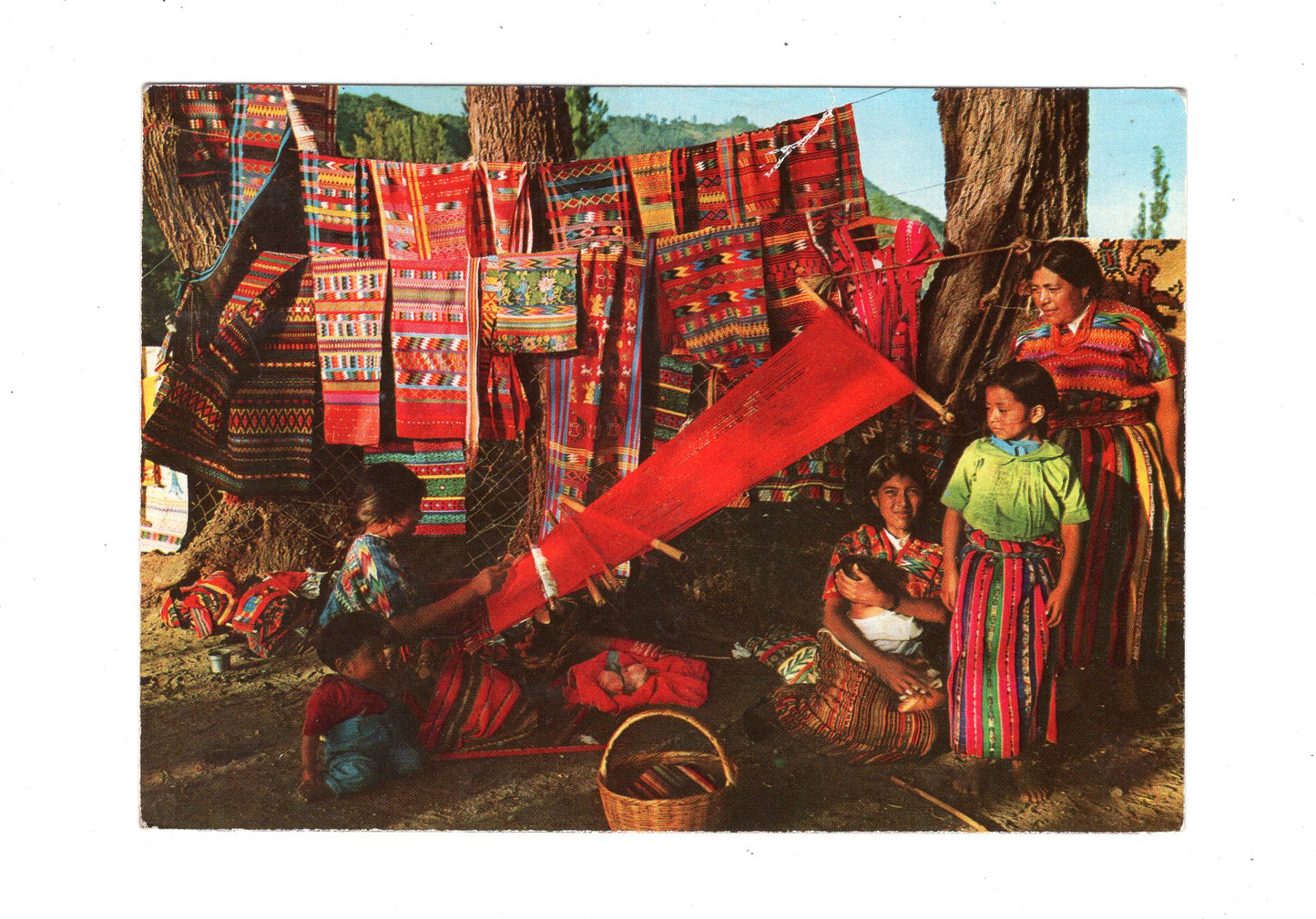 Ansichtskarte Guatemala City / Typicak Stickings / Guatemala