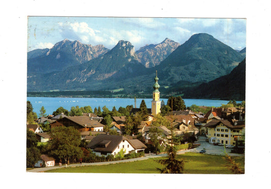 Ansichtskarte St. Gilgen Wolfgangsee / Salzkammergut / Österreich