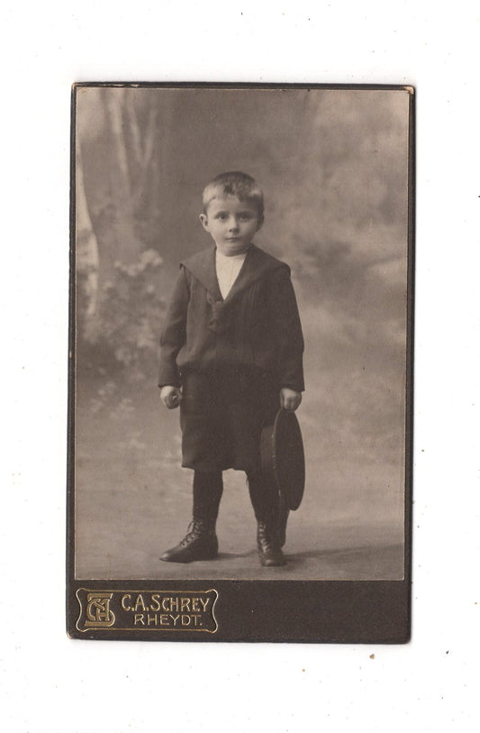 Fotografie Niedlicher kleiner Junge - Rheydt 1900er