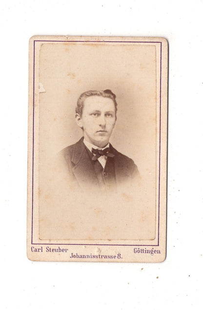 Fotografie Herrenportrait - Göttingen um 1870