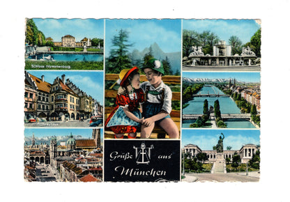 Ansichtskarte Grüße aus München / G1-52