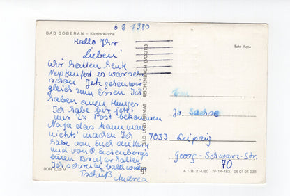 Ansichtskarte Bad Doberan / Klosterkirche