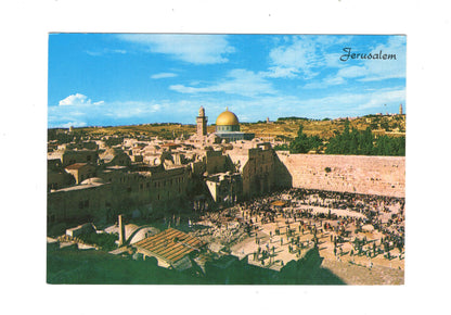 Ansichtskarte Temple Area / Jerusalem / Israel