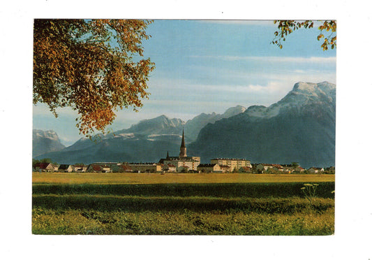 Ansichtskarte Freilassing / Oberbayern / Blick zum Untersberg