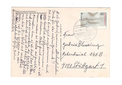 Ansichtskarte Glücksburg / Wasserschloss