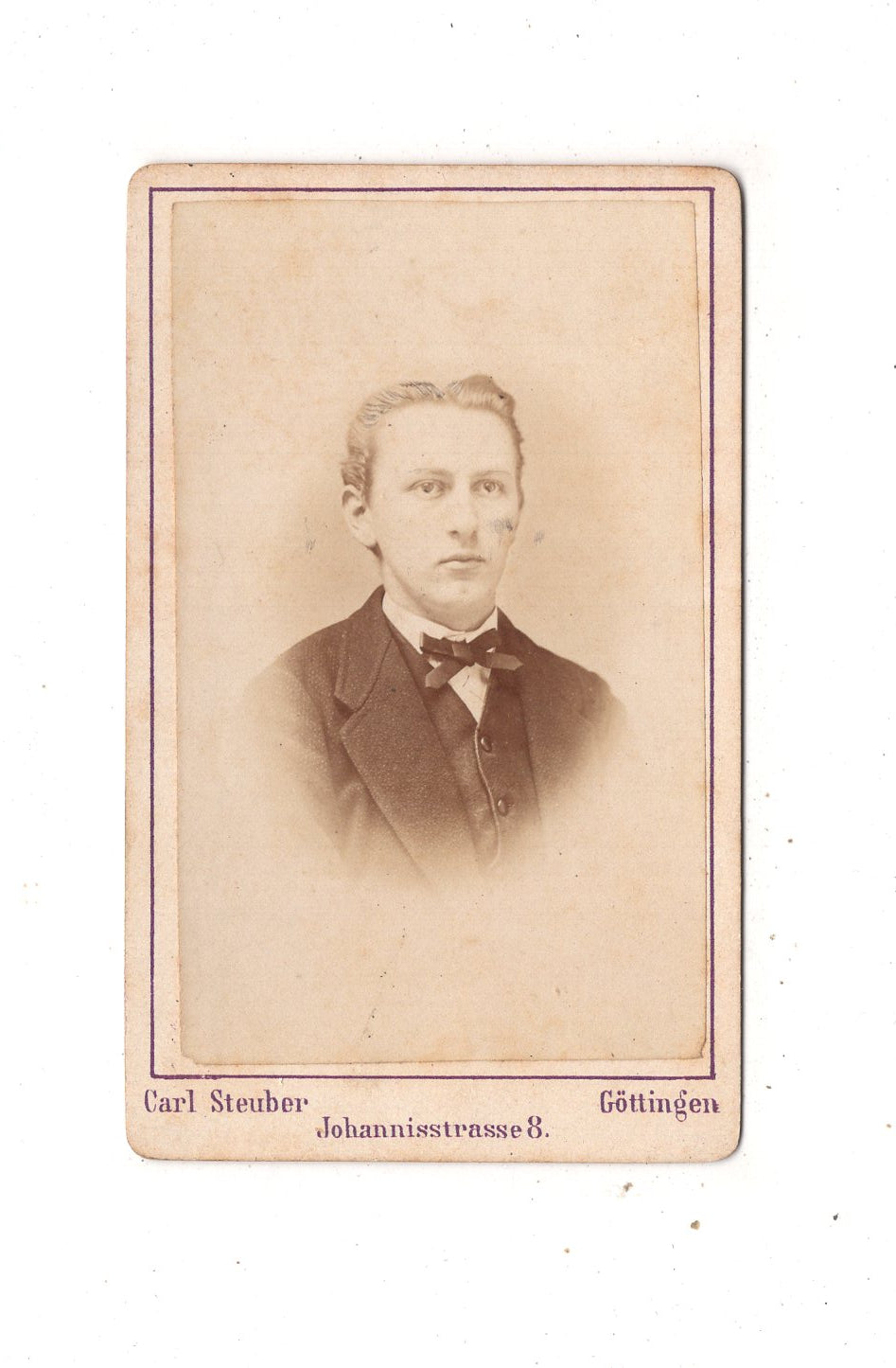 Fotografie Herrenportrait - Göttingen um 1870