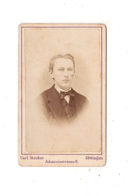 Fotografie Herrenportrait - Göttingen um 1870