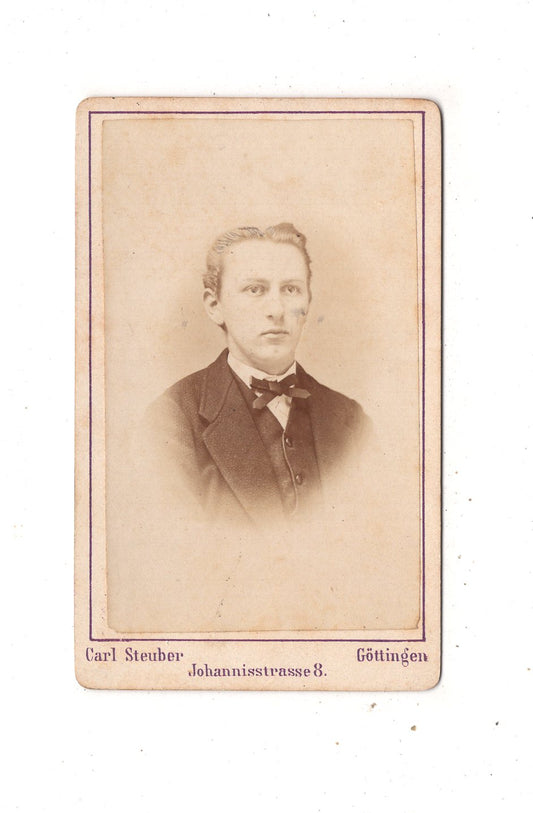 Fotografie Herrenportrait - Göttingen um 1870