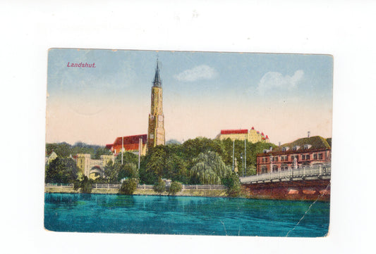 Ansichtskarte Landshut