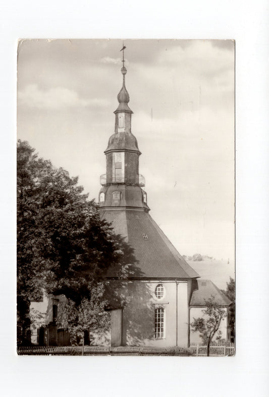 Ansichtskarte Seiffen / Erzgebirge / Kirche