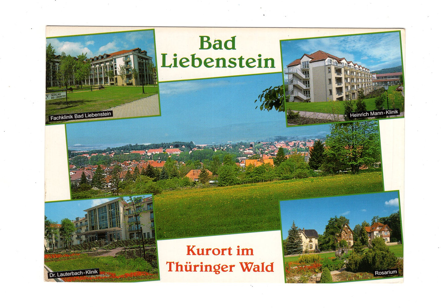 Ansichtskarte Bad Liebenstein im Thüringer Wald