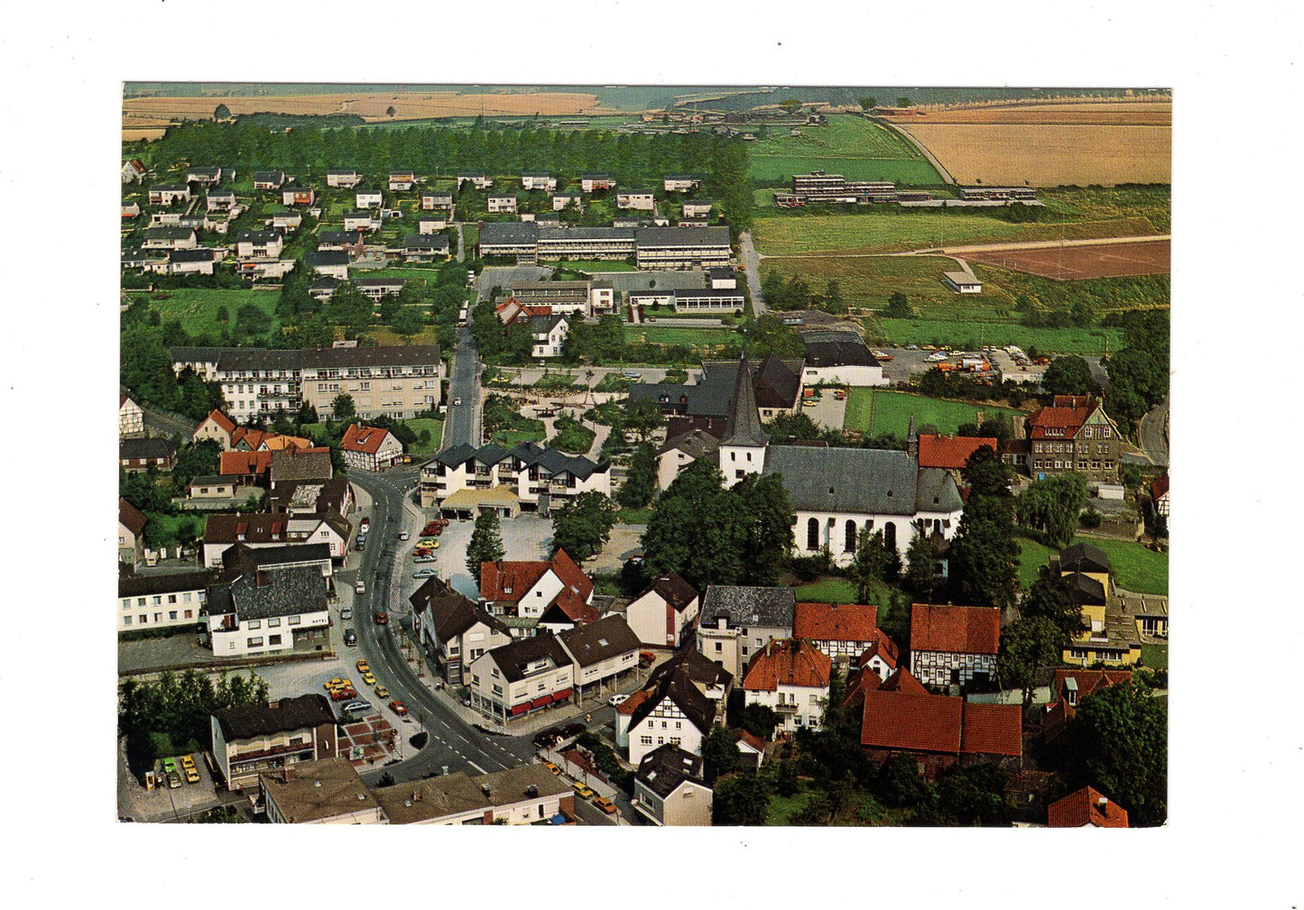 Ansichtskarte Möhnesee-Körbecke / Ortskern